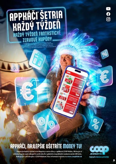 Leták COOP Jednota - COOP Jednota - Vranov nad Topľou od 22.10. do 28.10. - strana 9