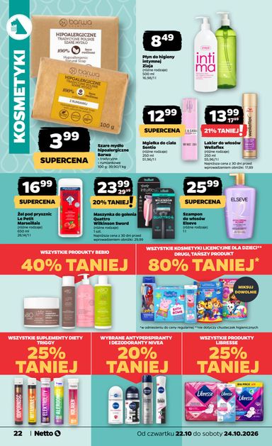 Gazetka Netto - Netto - Non Food od 22.10. do 24.10. - strona 22