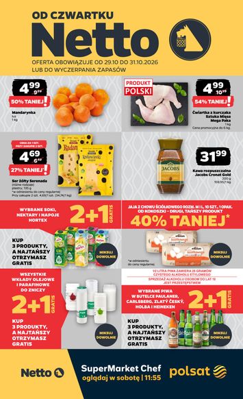 Gazetka Netto - Netto - Food od 29.10. do 31.10. - strona 1