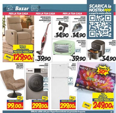 Volantino Super Conveniente - Super Conveniente - Avola/Caltanissetta/ Sancataldo/Barcellona/Milazzo/ Villafranca valido dal 13/10 al 22/10 - pagina 23