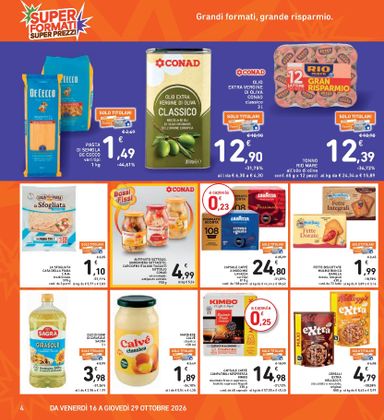 Volantino Spazio Conad - Spazio Conad valido dal 16/10 al 29/10 - pagina 4