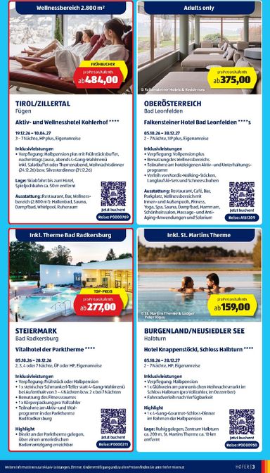 HOFER-Flugblatt - HOFER - Reisen Katalog gültig ab 30.09. bis 27.10. - seite 3