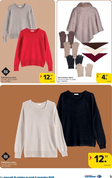 Folder Carrefour - Carrefour - Textile d'automne van 21/10 tot 02/11 - side 5