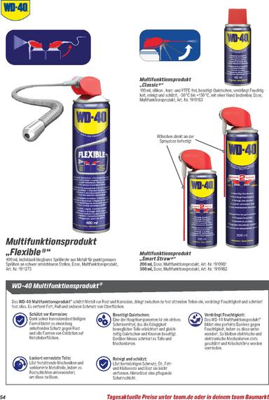 Prospekt toom - Toom - Maschinen gültig ab 13.04. bis 31.12. - seite 54