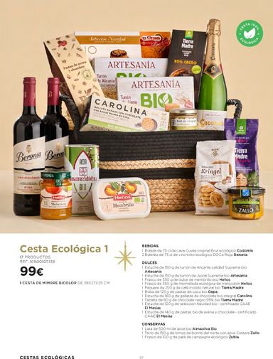 Folleto El Corte Inglés - El Corte Inglés - Cestas de Navidad del 09/10 al 25/12 - página 72