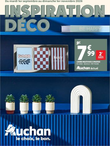 Folder Auchan - Auchan - Inspiration déco van 01/09 tot 01/11 - side 1