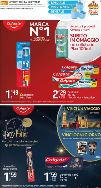 Volantino DOK - DOK - Speciale Prevenzione Dentale valido dal 01/10 al 31/10 - pagina 7