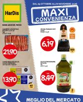 Volantini Hardis da giovedì 29/10