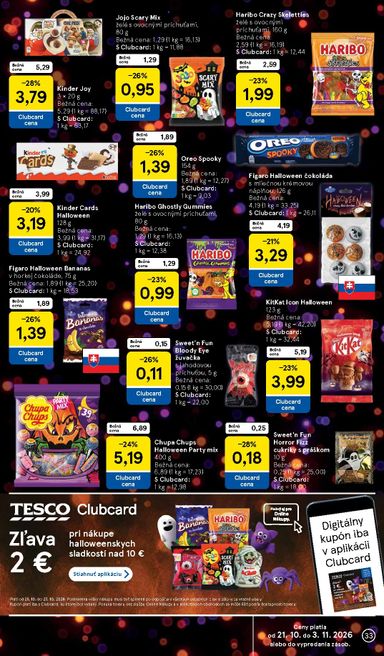 Leták Tesco - Tesco od 21.10. do 27.10. - strana 33