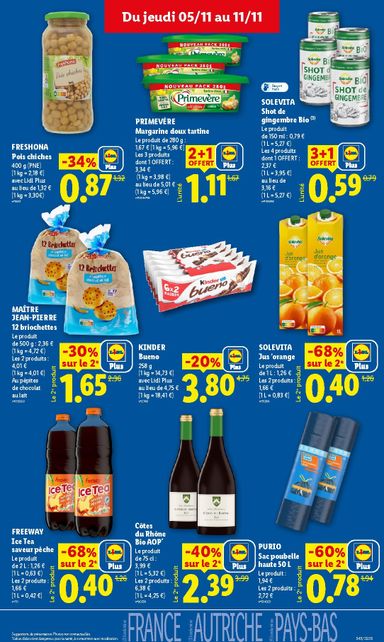 Catalogue Lidl - Lidl valable dès le 05/11 au 11/11 - page 13