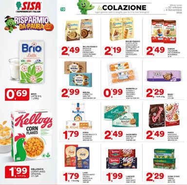 Volantino Sisa - Sisa valido dal 22/10 al 04/11 - pagina 10
