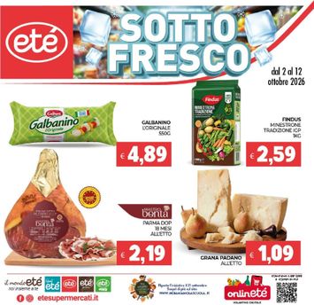 Volantino Eté - Eté valido dal 02/10 al 12/10 - pagina 1