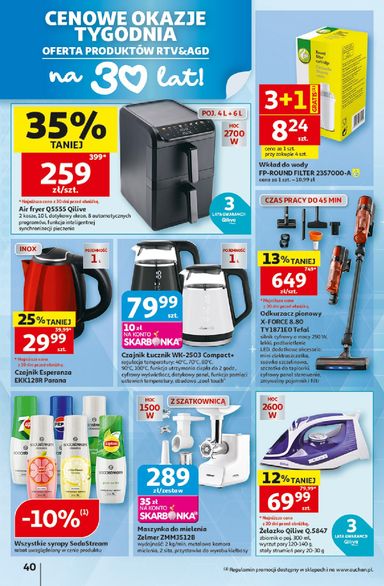 Gazetka Auchan - Hipermarket Auchan od 22.10. do 28.10. - strona 40