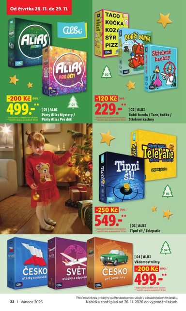 Leták Lidl - Lidl - Vánoční inspirace od 19.10. do 20.12. - strana 22