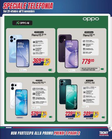 Volantino Trony - Trony - Prendi 3 paghi 2! valido dal 29/10 al 23/11 - pagina 41