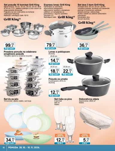 Katalog KTC - KTC - Tehnika I Posuđe Black Friday vrijedi od 28.10. do 10.11. - stranica 18