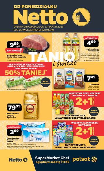 Gazetka Netto - Netto od 02.11. do 07.11. - strona 1