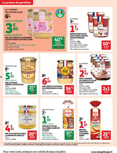 Folder Auchan - Auchan - Le Goût du Réconfort van 06/10 tot 18/10 - side 36