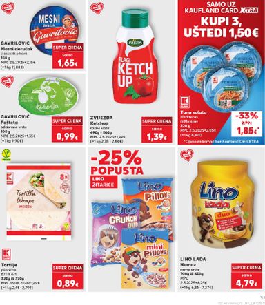 Katalog Kaufland - Kaufland vrijedi od 28.10. do 03.11. - stranica 31
