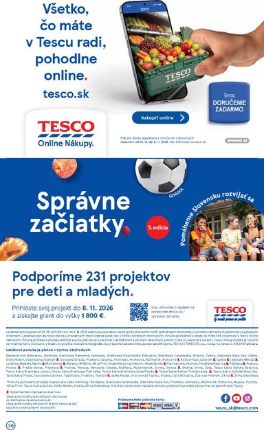 Leták Tesco - Tesco od 28.10. do 03.11. - strana 36
