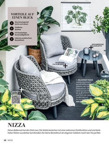 Prospekt Dehner - Dehner - Gartenmöbel Trends gültig ab 02.03. bis 31.10. - seite 28