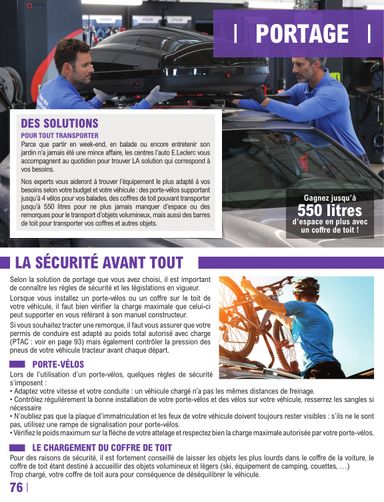 Catalogue E.Leclerc - E.Leclerc - L'auto valable dès le 12/05 au 27/03 - page 76
