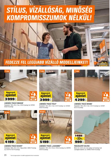 Akciós újság OBI - OBI érvényes 09.29.-tól 11.02.-ig - 20 oldal