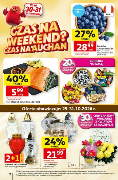 Leták Auchan Poľsko - Hipermarket Auchan Poľsko od 29.10. do 04.11. - strana 2