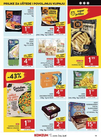 Katalog Konzum - Konzum vrijedi od 28.10. do 03.11. - stranica 19