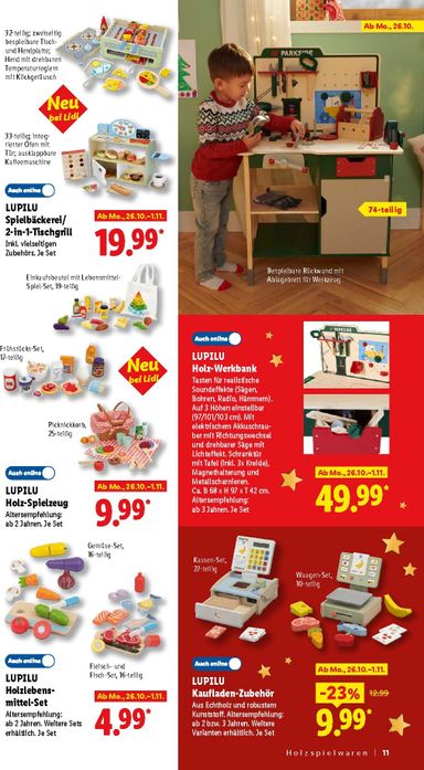 Prospekt Lidl - Lidl - Entdecke zahlreiche Geschenkideen gültig ab 19.10. bis 24.12. - seite 11