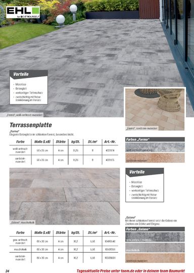 Prospekt toom - Toom - Gartenbaustoffe gültig ab 01.03. bis 31.12. - seite 24
