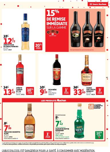 Catalogue Auchan - Auchan - 25 jours valable dès le 27/10 au 01/11 - page 45