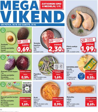 Katalog Kaufland - Kaufland vrijedi od 28.10. do 03.11. - stranica 46