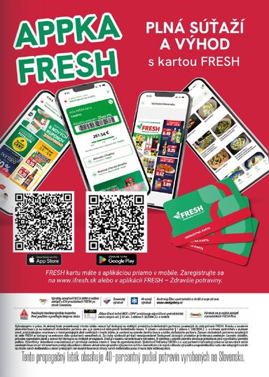 Leták FRESH - Fresh - Stredné a západné Slovensko od 22.10. do 04.11. - strana 45