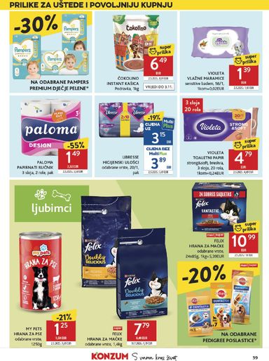 Katalog Konzum - Konzum vrijedi od 21.10. do 27.10. - stranica 39