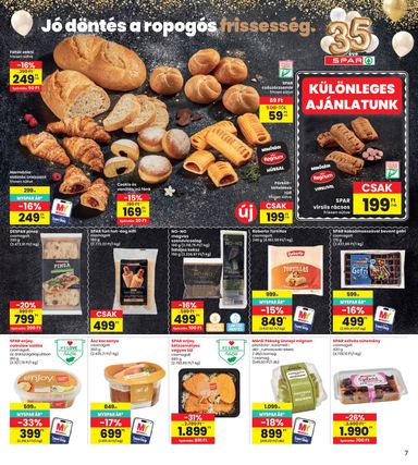 Akciós újság Spar - INTERSPAR érvényes 10.29.-tól 11.04.-ig - 7 oldal