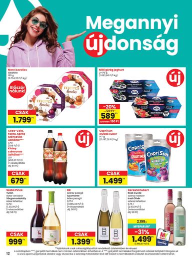 Akciós újság Spar - SPAR érvényes 10.22.-tól 10.28.-ig - 12 oldal
