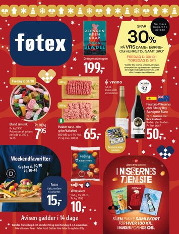 Brochurer Føtex - Føtex gyldig fra 30.10. til 12.11. - side 1