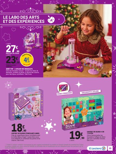 Catalogue E.Leclerc - E.Leclerc - Jouets valable dès le 13/10 au 05/12 - page 85