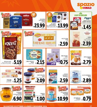 Volantino Spazio Conad - Spazio Conad - Super Formati Super Prezzi valido dal 20/10 al 02/11 - pagina 17