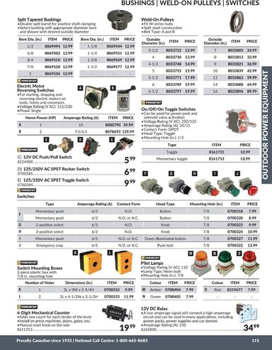 Flyer Princess Auto - Princess Auto - Outdoor Power Equipment valid since 04-21 until 12-31 - page 65