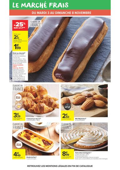 Catalogue Carrefour Market - Carrefour Market valable dès le 03/11 au 15/11 - page 25