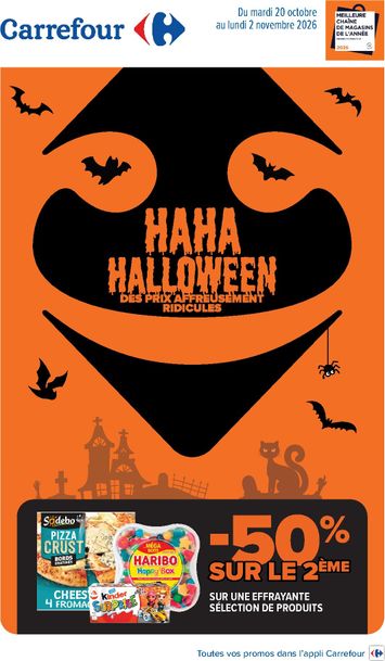 Catalogue Carrefour - Carrefour - Halloween valable dès le 20/10 au 02/11 - page 1