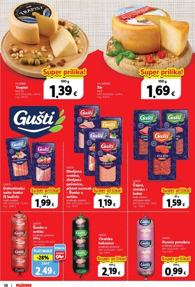 Katalog Plodine - Plodine - Vrijedni kupovine vrijedi od 22.10. do 04.11. - stranica 18
